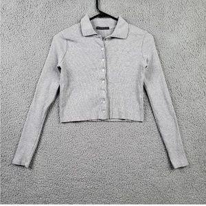 Brandy Melville women's Button up long sleeve cardigan sweater Size XS